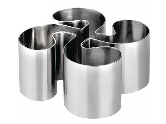 Anello in acciaio inox - Croce basca - Ø 10 x altezza 4,5 cm - Ibili