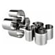 Anello in acciaio inox - Croce basca - Ø 10 x altezza 4,5 cm - Ibili