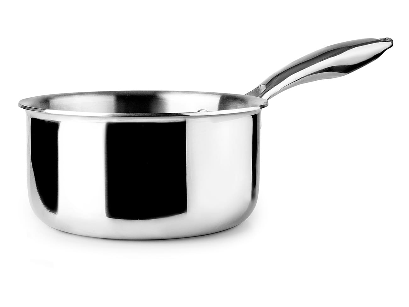 SALTATRICE PROFESSIONALE 28 CM IN ACCIAIO INOX CON COPERCHIO IN VETRO