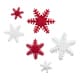 Stampi ad espulsione - Forma a fiocco di neve - 3 pezzi - Ibili