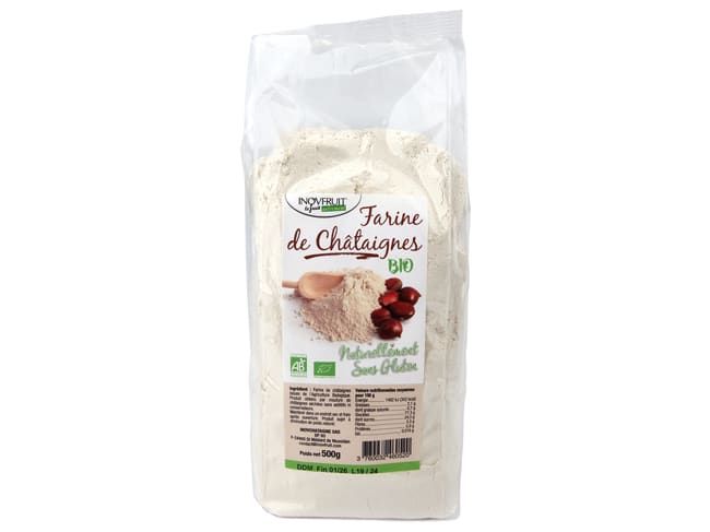 Farina di castagne biologica - 500 g