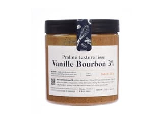 Pralina alla vaniglia Bourbon liscia 3%