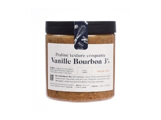 Pralina croccante alla vaniglia Bourbon 3%