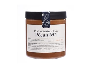 Pralina di noci pecan liscio 65%