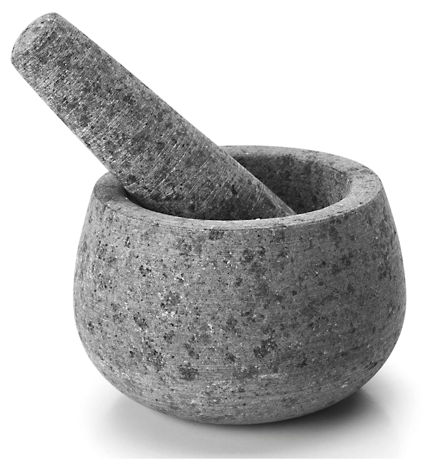 Mortaio In Granito Orion Group Con Pestello 11,5 Cm - Macina Spezie E Prepara Pesto - Resistente E Lavabile In Lavastoviglie