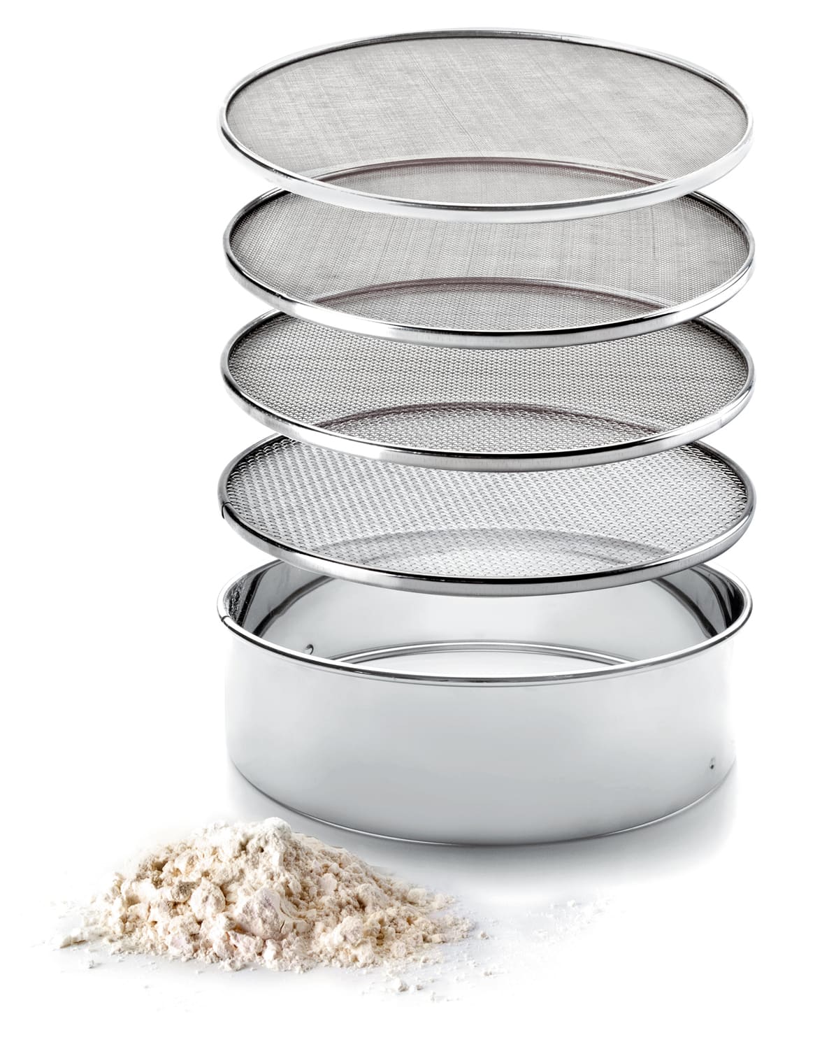 Setaccio Intercambiabile Lacor - 4 Maglie In Acciaio Inox, 25 Cm, Argento