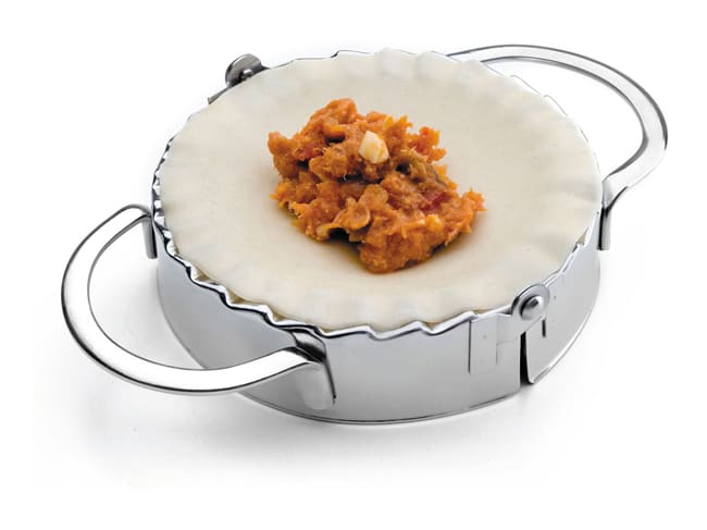 Stampo per raviole e calzone - inox - Ø 10 cm - Lacor