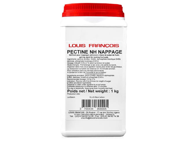 Pectina NH per glassa - 1 kg - Louis François