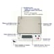 Bilancia elettronica professionale - 50 kg / 5 g - Tellier