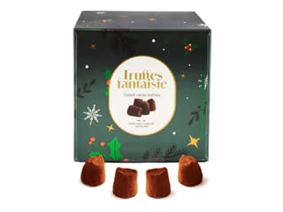 Tartufi al cioccolato di Natale