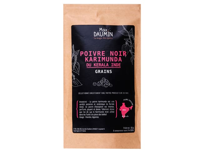 Pepe nero Karimunda - 55 g - Max Daumin