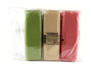 Pasta di mandorle 33% (3 colori)