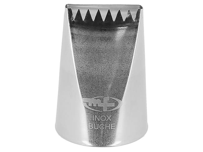 Beccuccio per tronchetto di Natale - inox - 2,7 cm - 6 denti - Mallard Ferrière