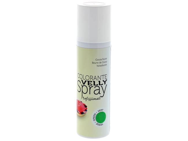 Colorante spray effetto vellutato - 250 ml - Verde - Velly Spray