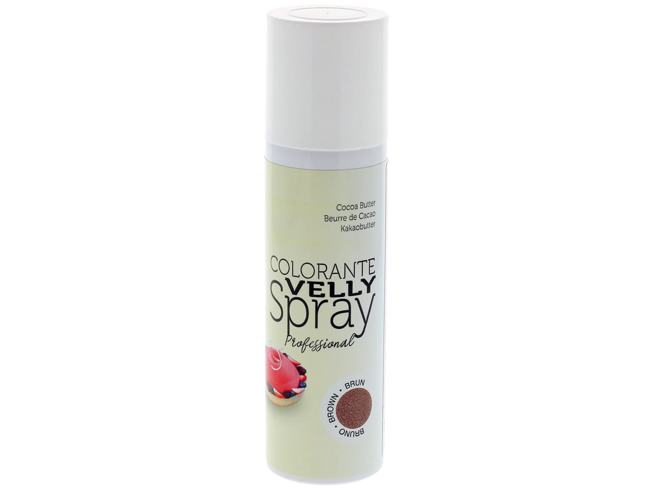 Colorante spray effetto vellutato - 250 ml - cioccolato (marrone) - Velly  Spray