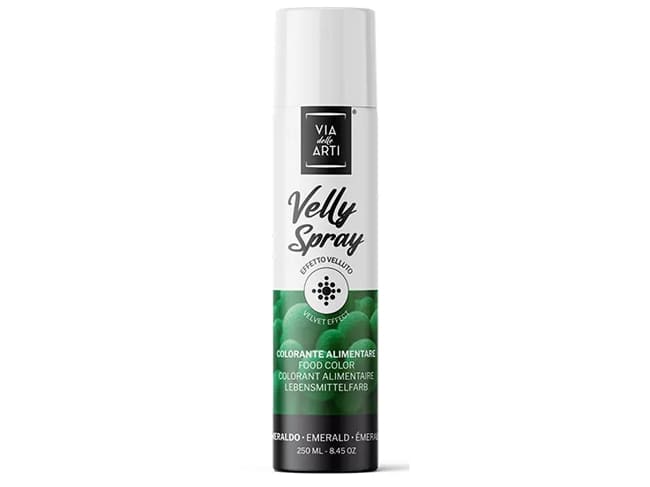 Colorante spray effetto vellutato - 250 ml - Smeraldo - Velly Spray