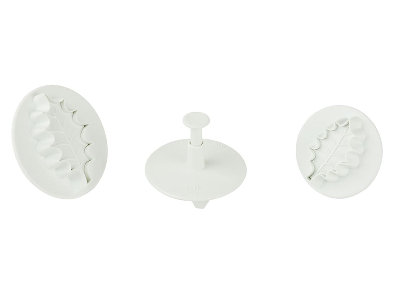 Orecchini A Forma Di Foglia Di Agrifoglio In Argento 925 Con Cristallo: Gioielli Di Natale - 2