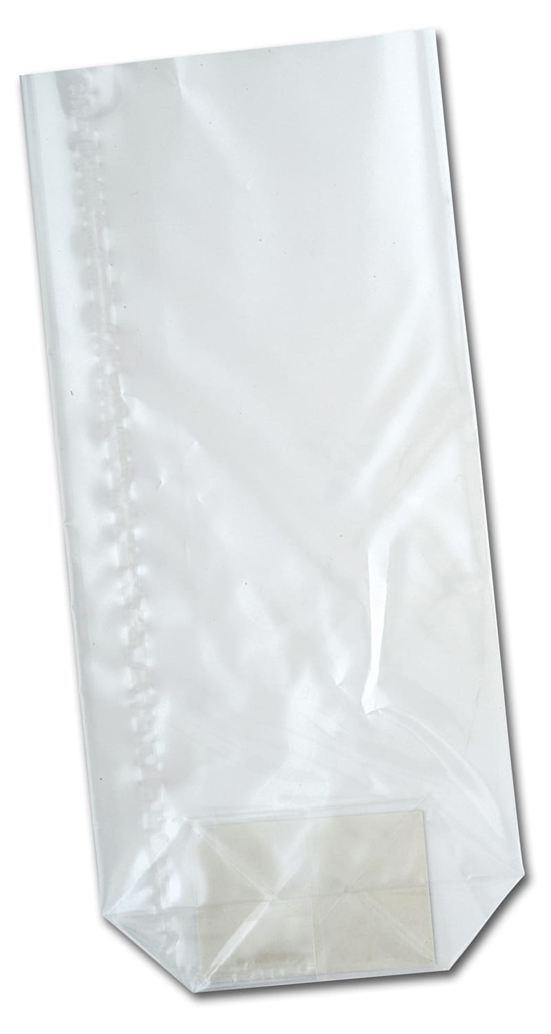 100 Sacchetti Fondo Cartone Argentato 100x220mm – Ideali Per Confezioni Regalo E Negozio