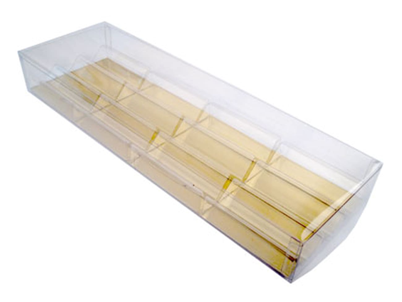 10 pz scatole per macarons trasparenti in PVC