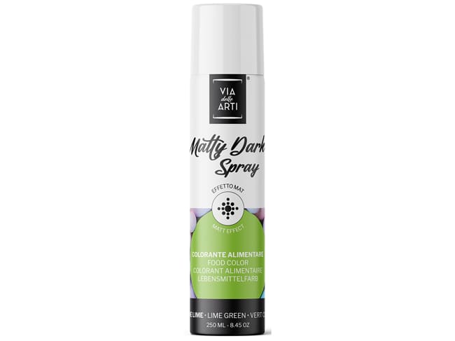 Spray colorato effetto opaco - 250 ml - Verde limone - Via delle Arti