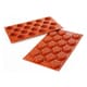 Stampo silicone Silicon Flex - 8 mini cialde Ø 4 cm - 30 x 17,5 cm - Silikomart