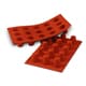 Stampo silicone Silicon Flex - 15 babà Ø 3,5 cm - 30 x 17,5 cm - Silikomart