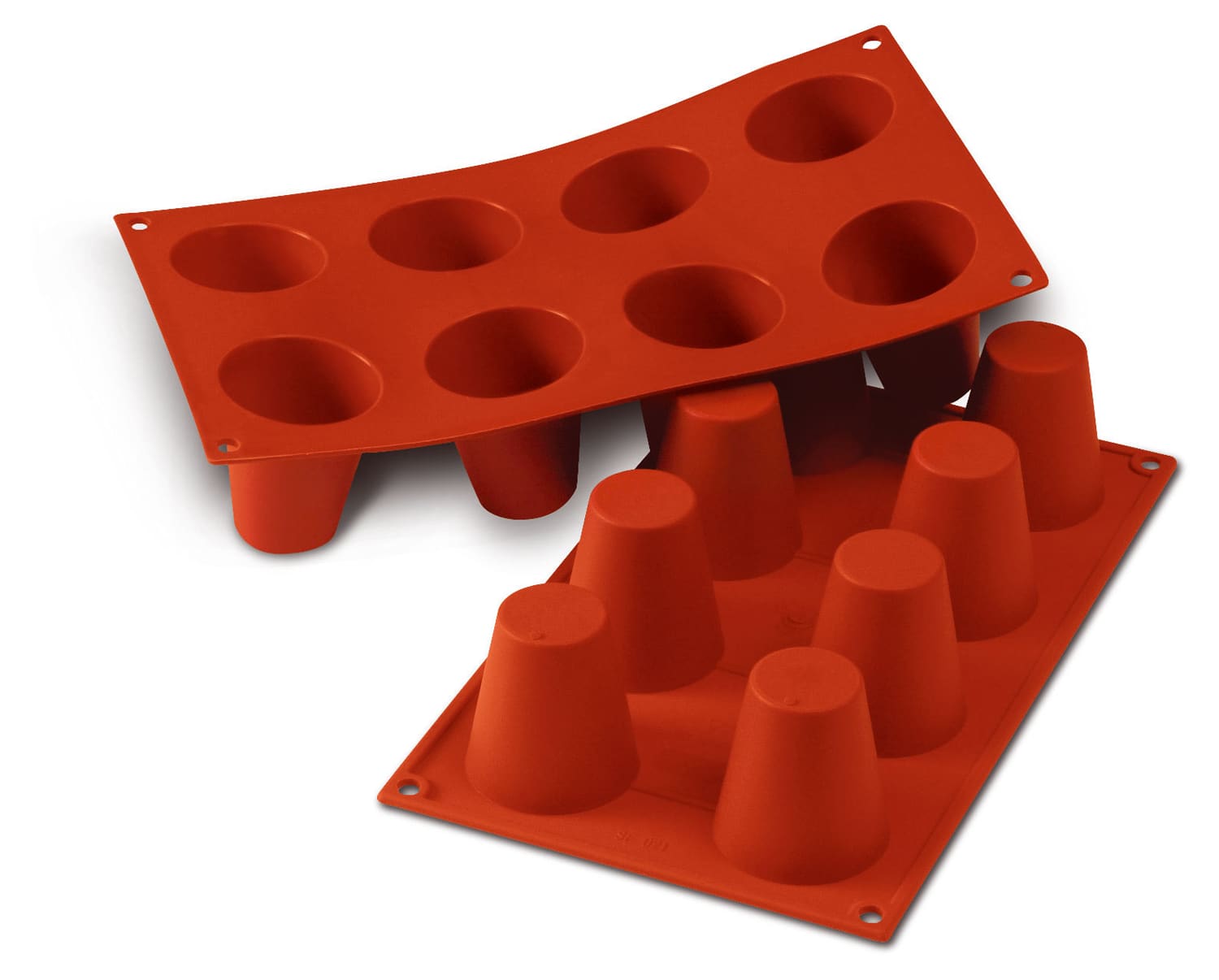 Silikomart Professional Oblio 30 - Stampo In Silicone Da 15 Cavità Per Cioccolatini, Microonde E Congelatore