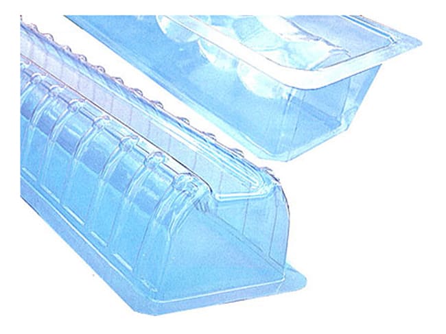 Stampo per tronchetto intrecciato (x 12) - Lunghezza 50 cm - 8 x 6 cm - Mallard Ferrière