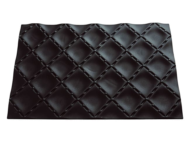 Tappetino Da Pasticceria In Silicone XXL 60x80 Cm – Rosso – FDA, Antiaderente, Con Misure In Cm E Pollici E Conversioni