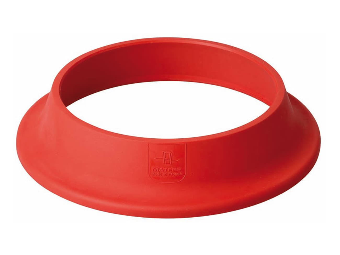 ZAROCRUS Set 3 Ciotole In Melamina Con Beccuccio E Base Antiscivolo - 2.0, 2.9, 3.9 Litri, Rosse