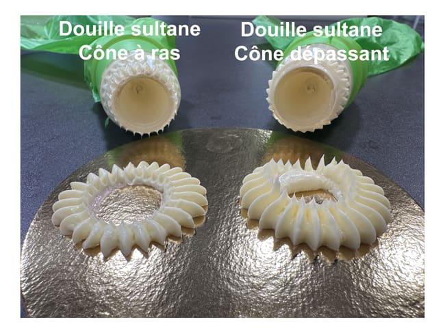 Bocchetta sultano - Copoliestere - Cono sporgente - Matfer