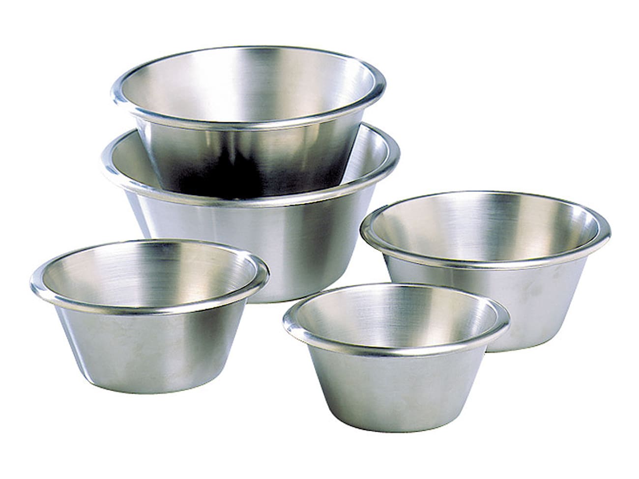 Ciotola In Acciaio Inox Fonteme Da 30 QT - Grande, Fondo Piatto, Uso Domestico E Professionale - 5