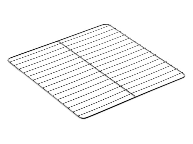 Griglia piatta in acciaio inossidabile - 35,4 x 32,5 cm - Matfer