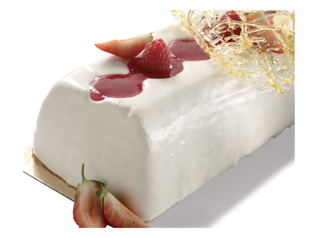 Stampo termoformato per tronchetto (x 10) - Biglie - 57 x 8 cm - Matfer