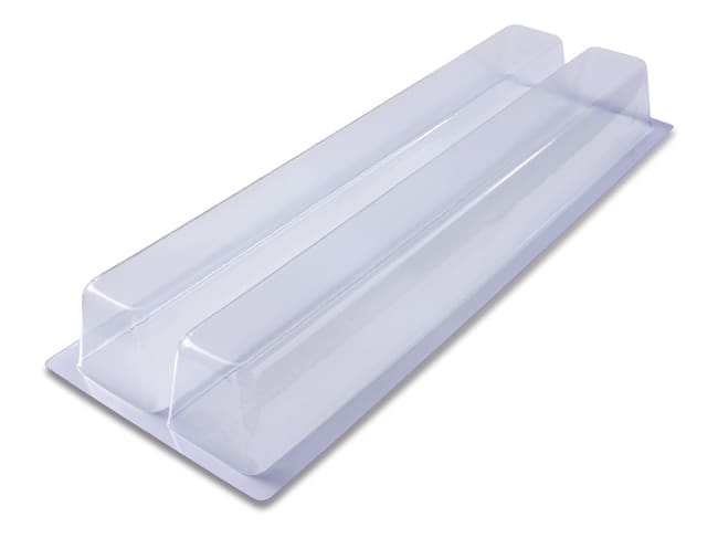 Stampo termoformato per tronchetto (x 10) - Trapezio - Matfer