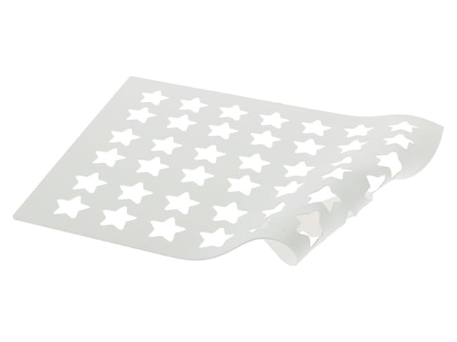 Chablon in silicone - stella - 39 x 29 cm - Martellato