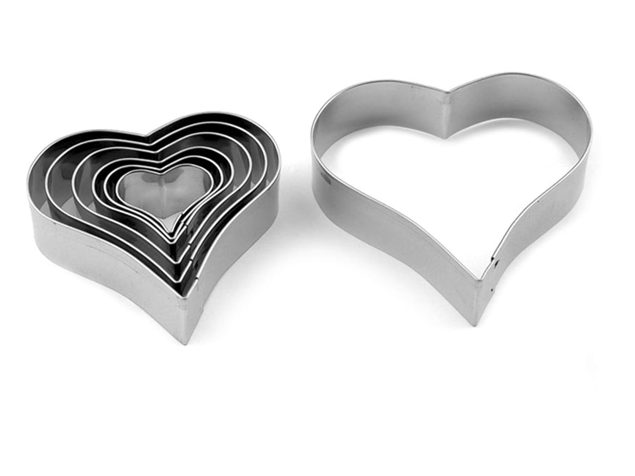 Patisse Stampino Per Biscotti In Acciaio Inox - Forma Tradizionale Alsaziana - Argento - 2