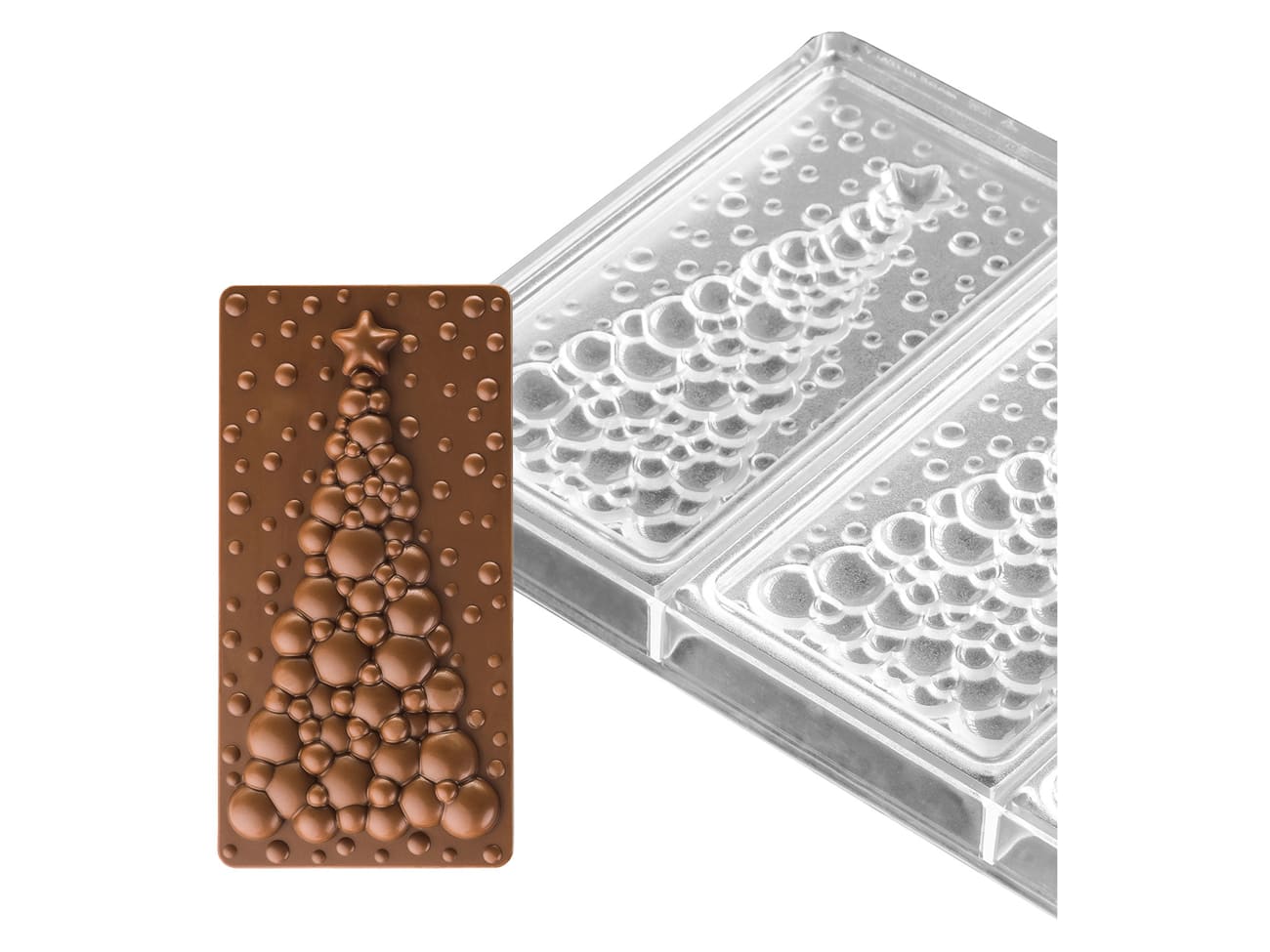 STAMPO PER CIOCCOLATO UOVA OCHETTE PULCINI 35X50X9MM