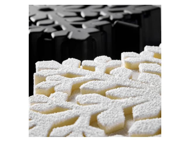 Stampo in silicone Fiocco di neve - Antonio Bachour - Ø 20,8 cm - Pavoni