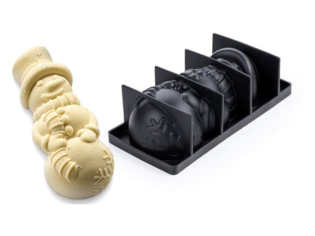 Stampo silicone per tronchetto Frosty - 25,3 x 11 x 7,6 cm - Pavoni