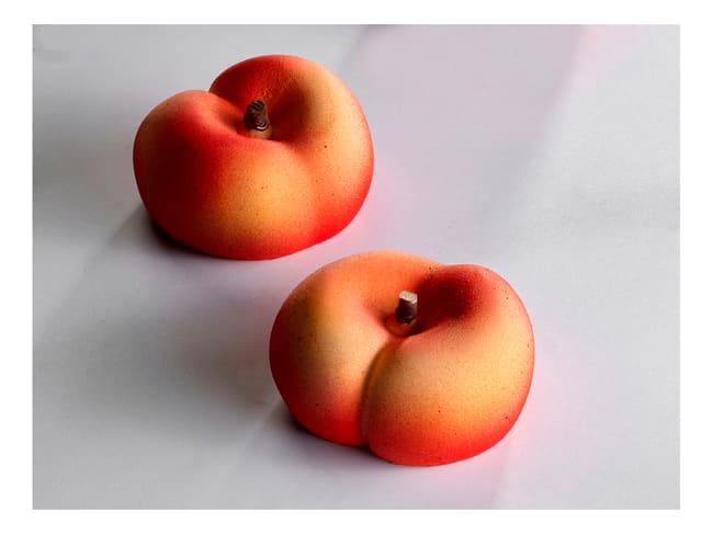 Stampo di silicone Pavoflex - 12 pesche - 40 x 30 cm - Pavoni