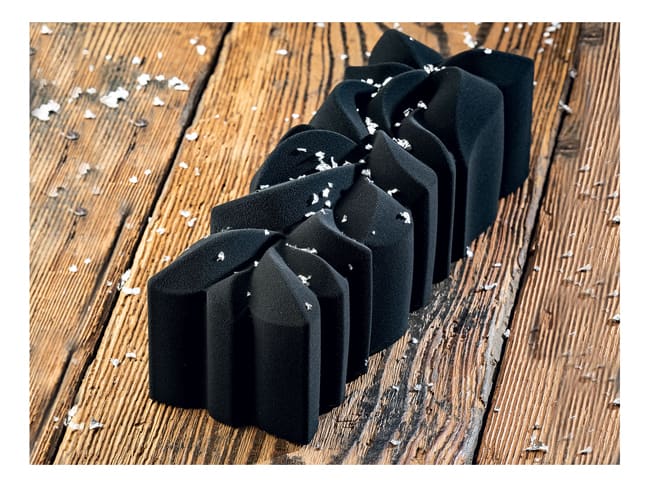 Stampo silicone per tronchetto - Acanto - 25 x 8 cm - Pavoni