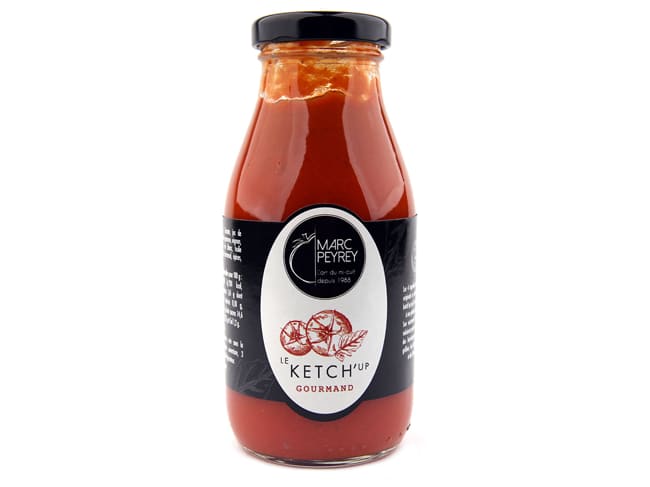 Ketchup artigianale - Con petali di pomodoro essiccati - 270 g - Marc Peyrey
