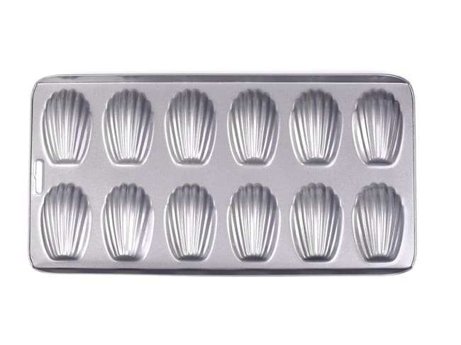 Stampo antiaderente per 12 madeleines - 40 x 19,5 cm - Patisse
