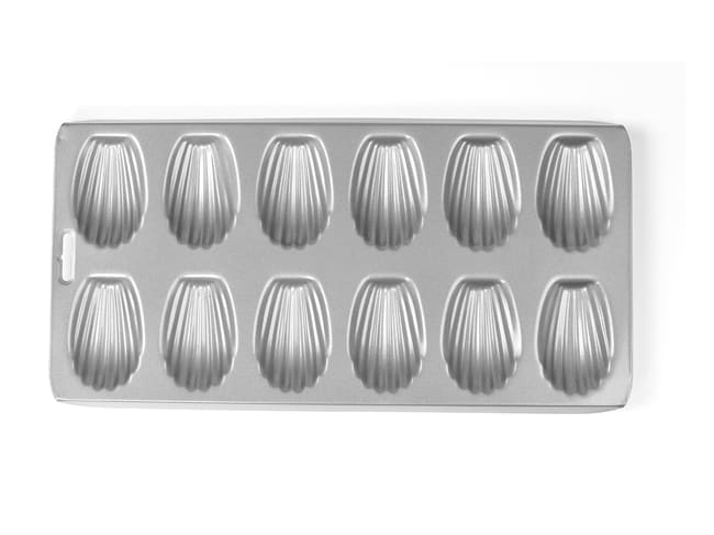 Stampo antiaderente per 12 madeleines - 40 x 19,5 cm - Patisse