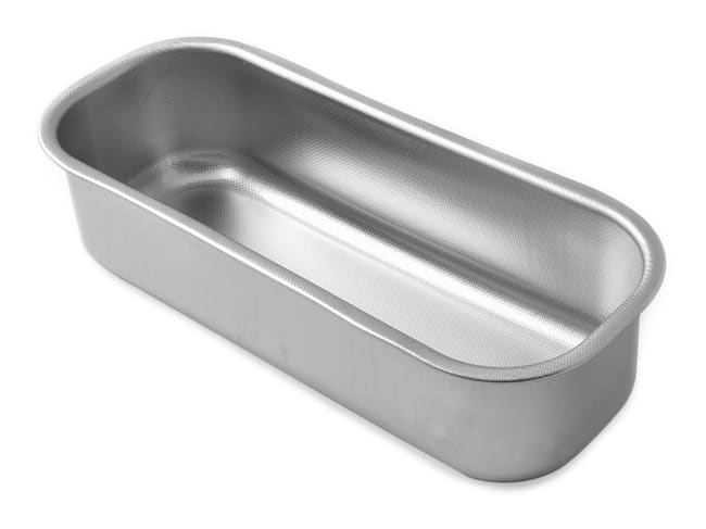 Tortiera per plumcake in acciaio inox - Steel Pan - 25 x 11 x 7 cm - Patisse