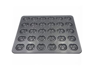 Teglia antiaderente per brezel