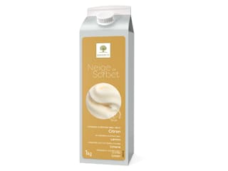 Preparazione del sorbetto al limone