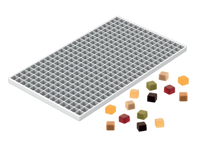 Stampo in silicone - 336 mini-cubetti - 33,5 x 18 cm - Silikomart