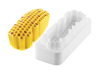 Kit Dolce Sogno 1500 Silikomart, 2 Stampi In Silicone 30x10x5 Cm, Per Forno, Professionale Per Pasticceria
